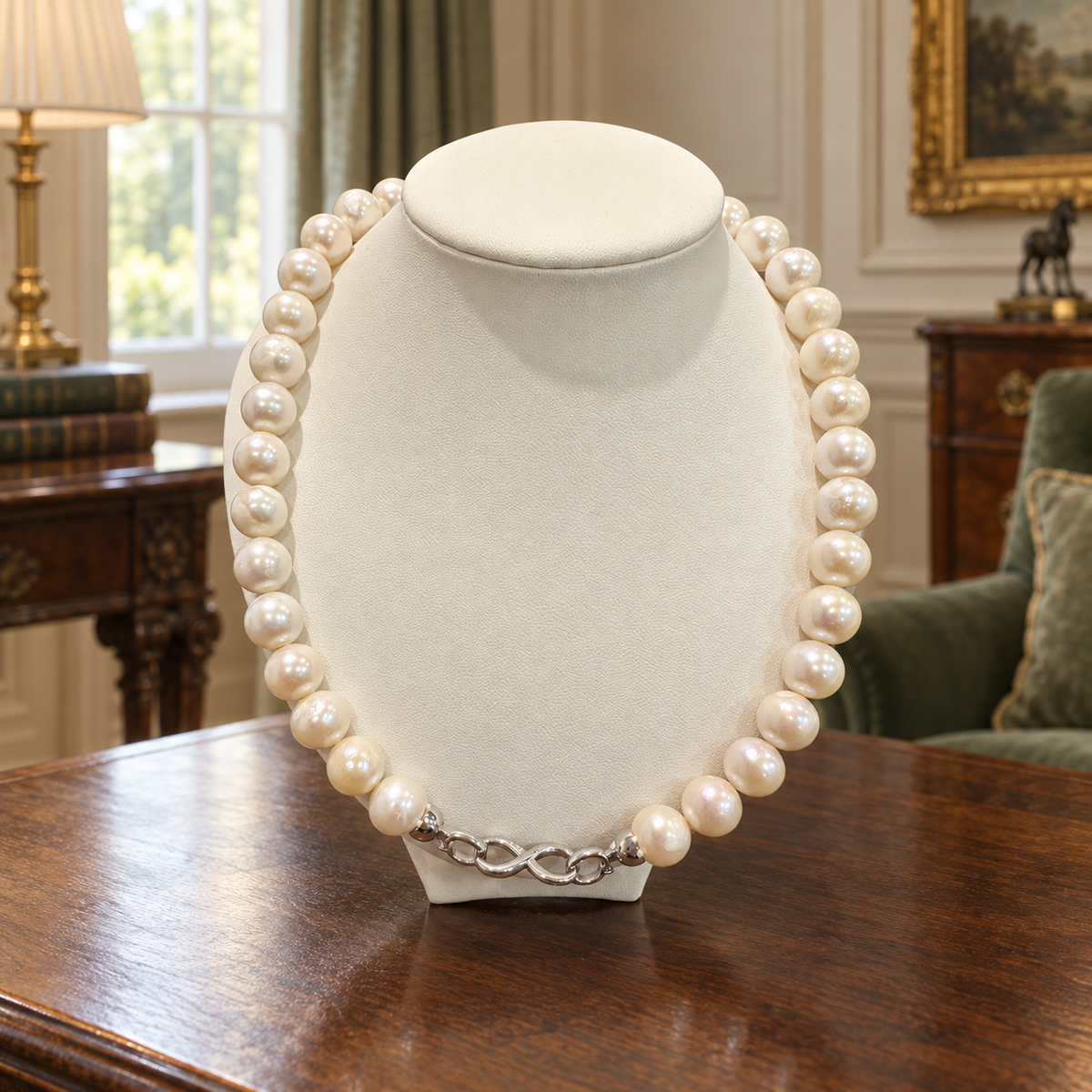IVORY HERITAGE – 9–12 MM FRESHWATER PEARL STRAND